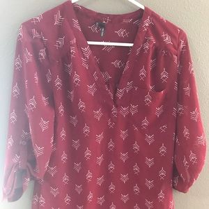 Patterned Blouse